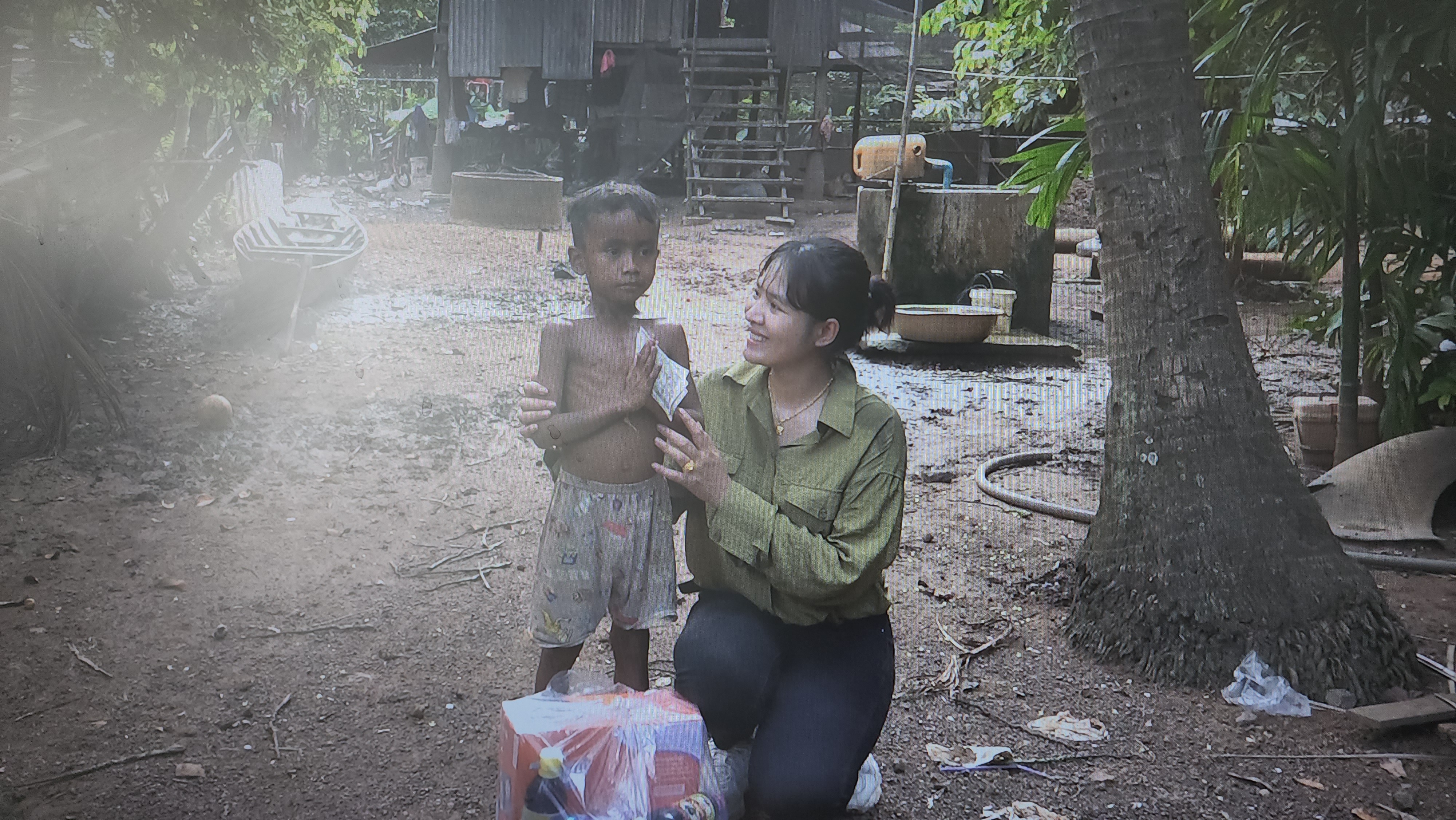 캄보디아 즉석 음식 지원