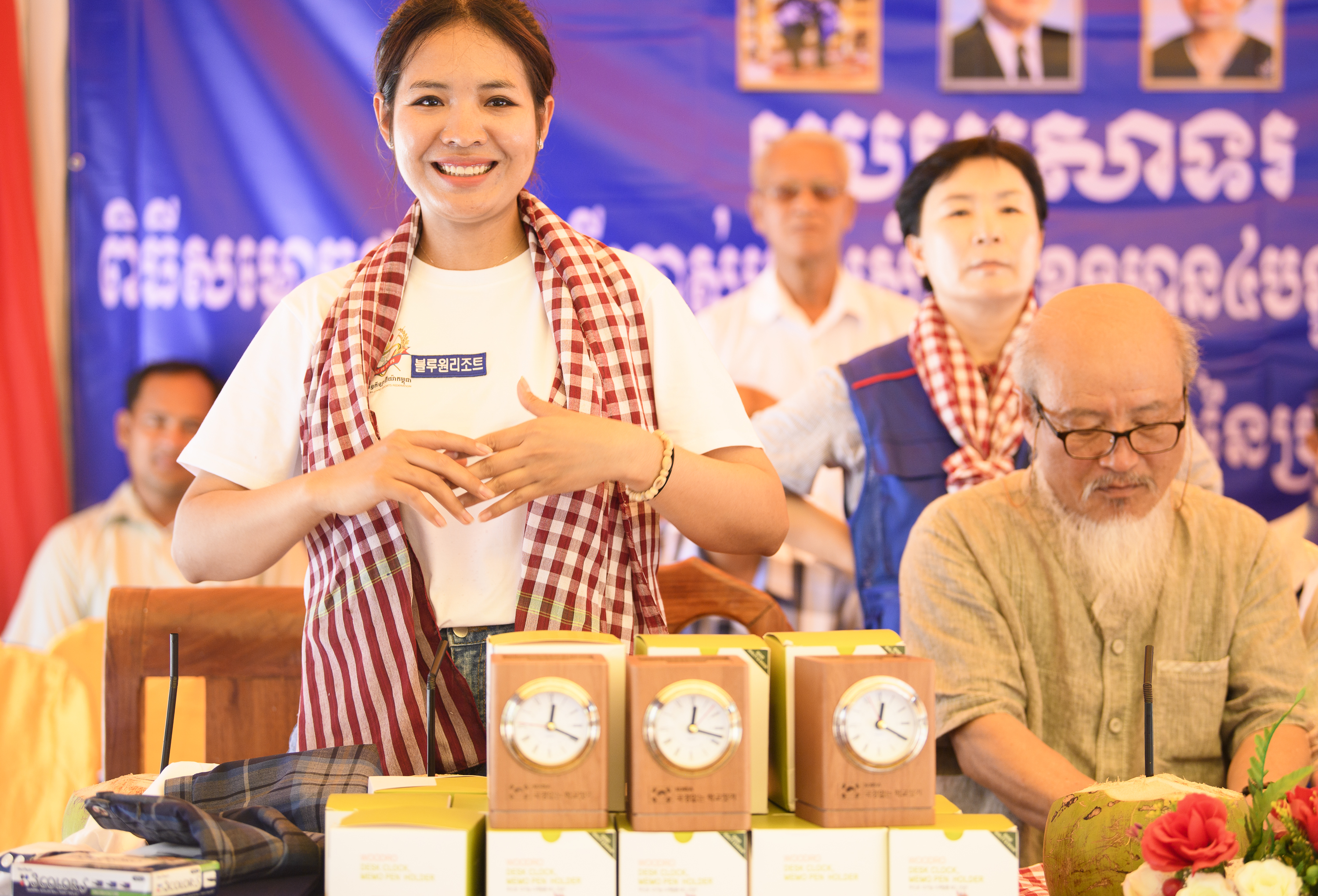 캄보디아 캄퐁참 초등학교 완공식~!